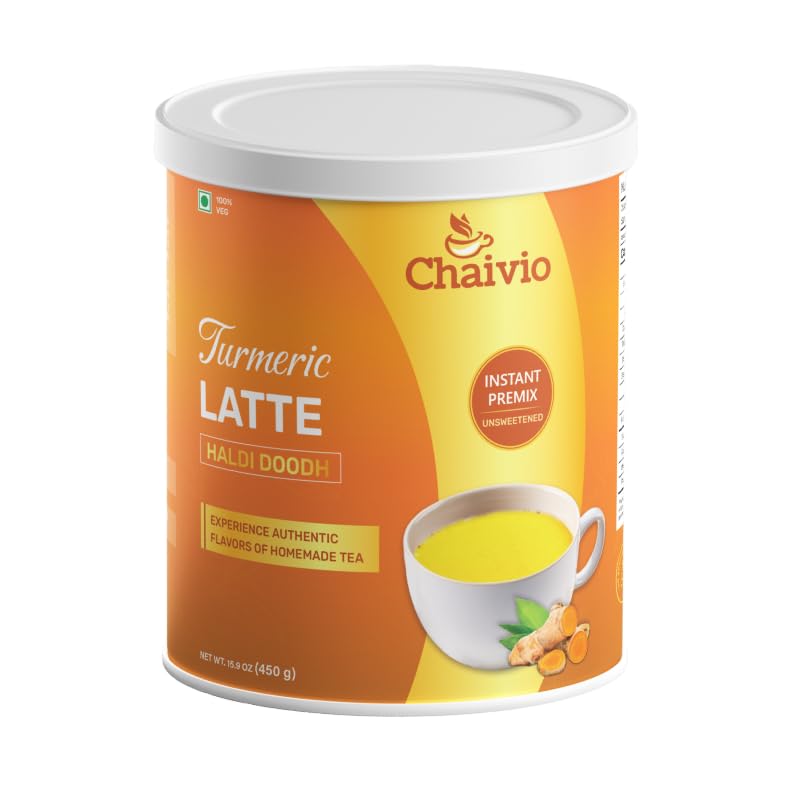 Chaivio Coffee, Authentic Filter Coffee Instant Premix, Unsweetened Instant Coffee Premix, Chicory, 100% Pure and Natural, No Preservatives, Mood booster (1 lb)