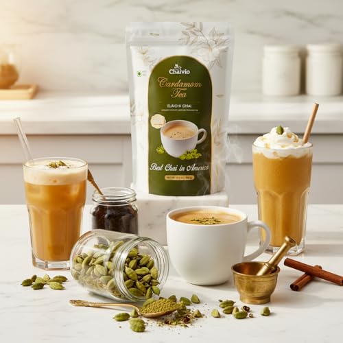Chaivio Coffee, Authentic Filter Coffee Instant Premix, Unsweetened Instant Coffee Premix, Chicory, 100% Pure and Natural, No Preservatives, Mood booster (1 lb)