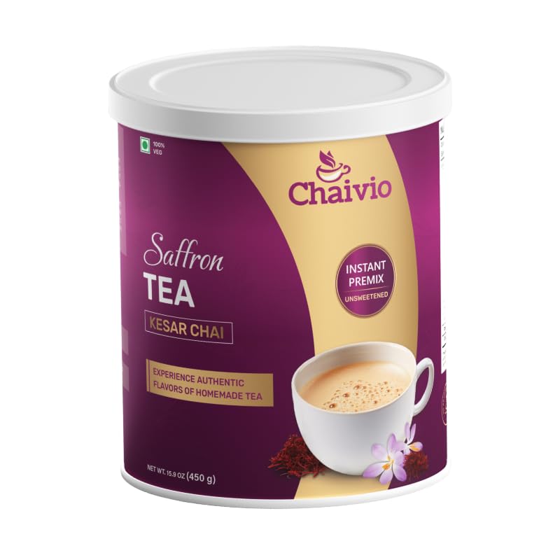 Chaivio Coffee, Authentic Filter Coffee Instant Premix, Unsweetened Instant Coffee Premix, Chicory, 100% Pure and Natural, No Preservatives, Mood booster (1 lb)